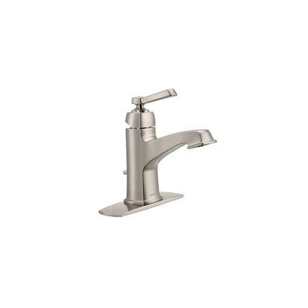 Moen Spot Resist Brushed Nickel One-Handle Bathroom Faucet 6200SRN
